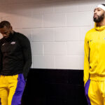 LeBron James i Anthony Davis; NBA; 16.04.2024