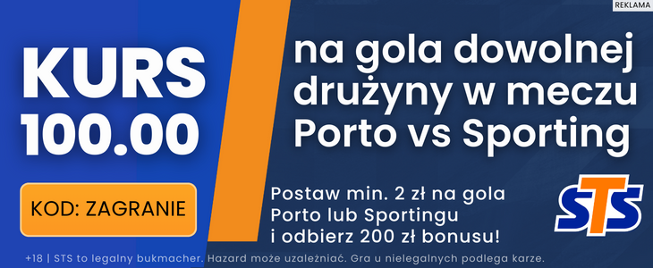 Kurs 100,00 STS Porto - Sporting