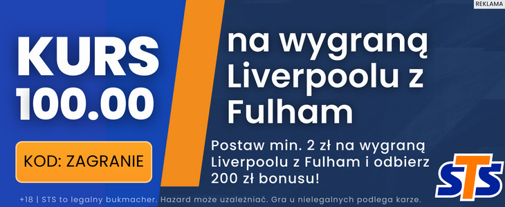 baner na Fulham - Liverpool STS