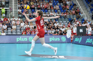 Polska - Korea Południowa, zagrywka, Polka, VNL 2024, Liga Narodów