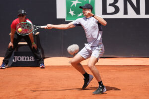 Hubert Hurkacz na forehandzie 26.05.2024