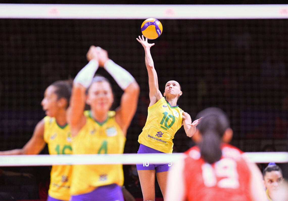Brazylia - Tajlandia, Liga Narodów kobiet, siatkówka, VNL 2024