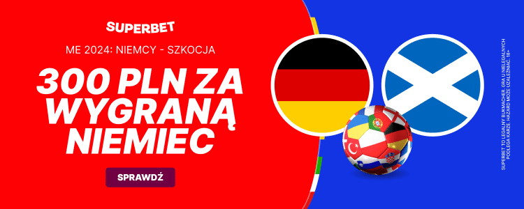 baner Superbet na Niemcy - Szkocja