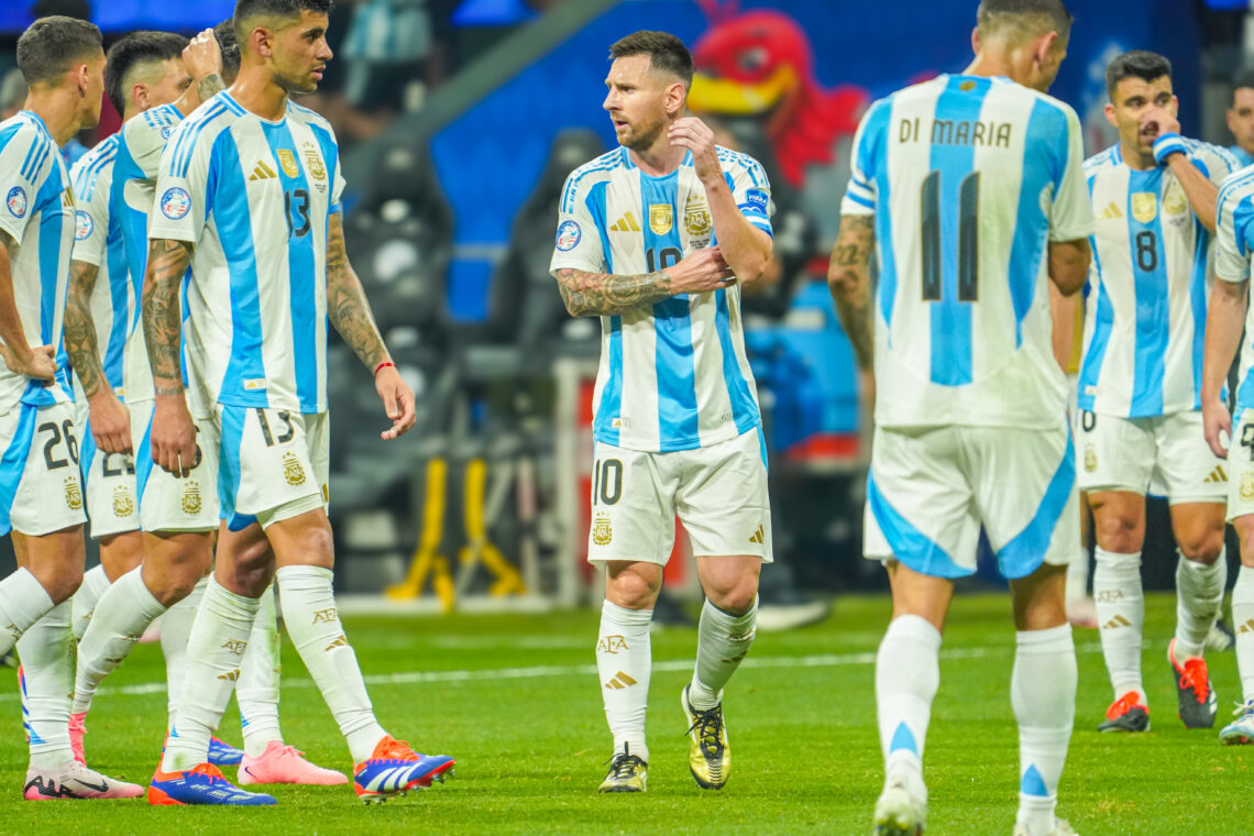 Argentyna schodząca do szatni