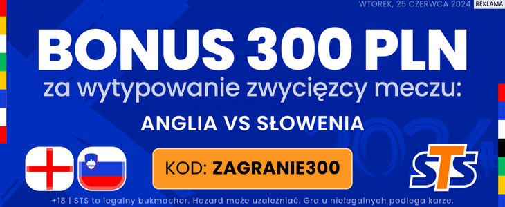 STS bonus na Anglia - Słowenia