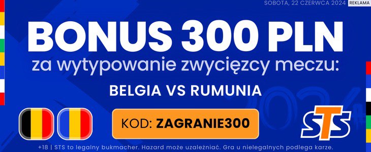 STS bonus na Belgia - Rumunia