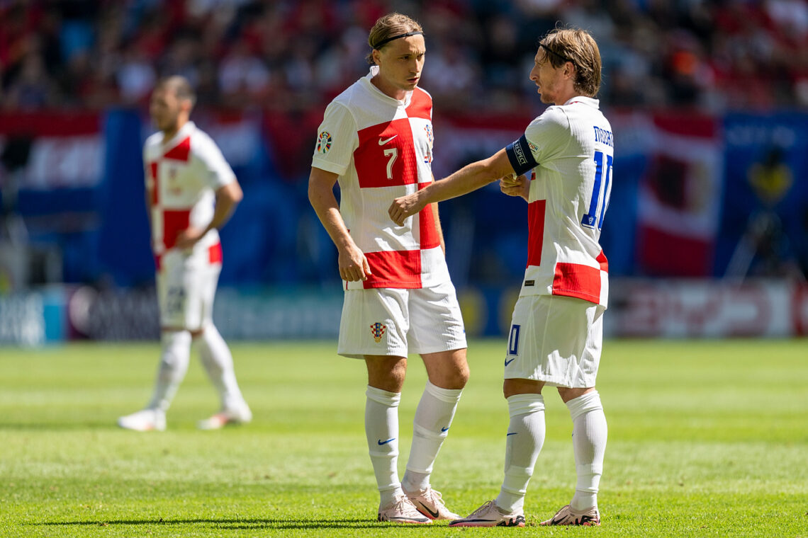 Lovro Majer, Luka Modric