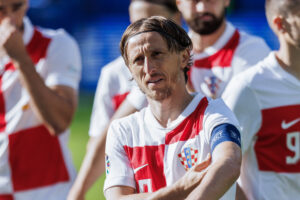 Luka Modrić podczas meczu