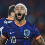 Memphis Depay podczas meczu