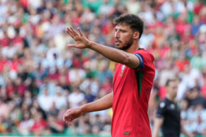 Ruben Dias podczas spotkania