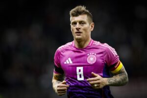 Toni Kroos podczas meczu