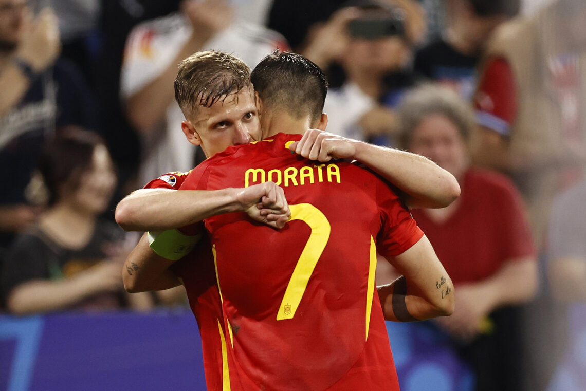 Dani Olmo, Alvaro Morata