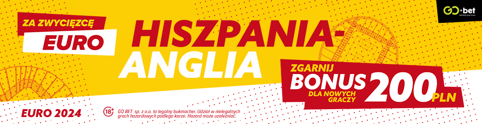 GO+Bet 200 PLN bonus finał Euro 2024