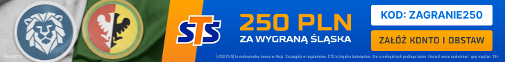 Riga - Śląsk promocja 250 PLN STS