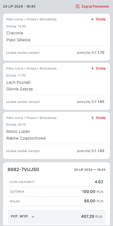 21.07. Superbet Ekstraklasa