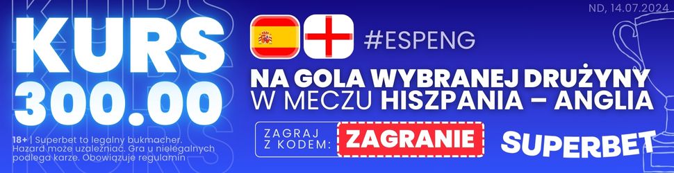 Promocja finał Euro 2024 Superbet ZAGRANIE