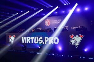 Logo Virtus Pro podczas turnieju