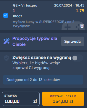 Zdjęcie na kupon esport 20.07.2024