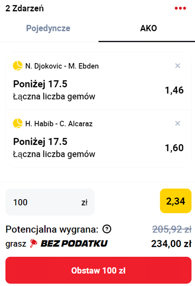 kupon Betclic