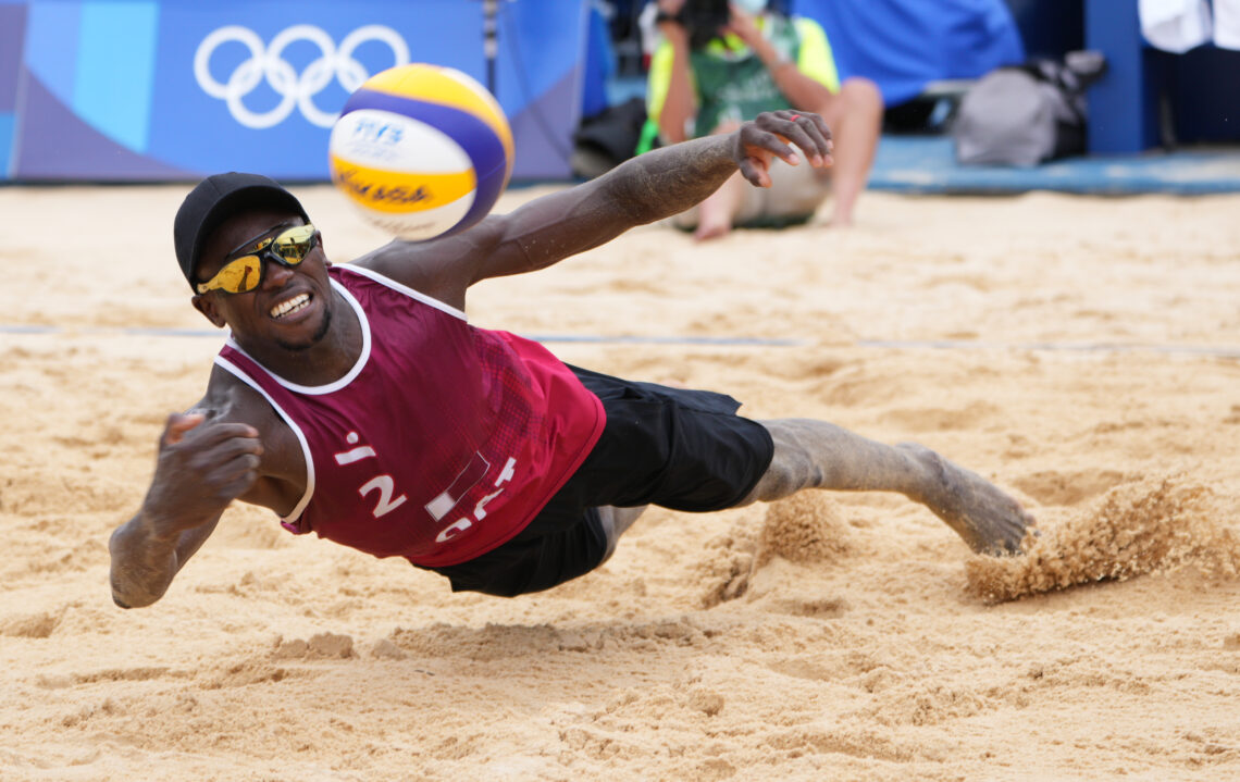 Igrzyska Olimpijskie Paryż 2024, Cherif Younousse/Ahmed Tijan, siatkówka plażowa, ćwierćfinały