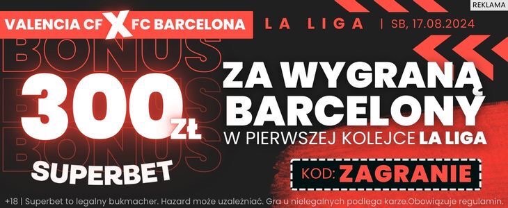 Superbet baner na Barcę