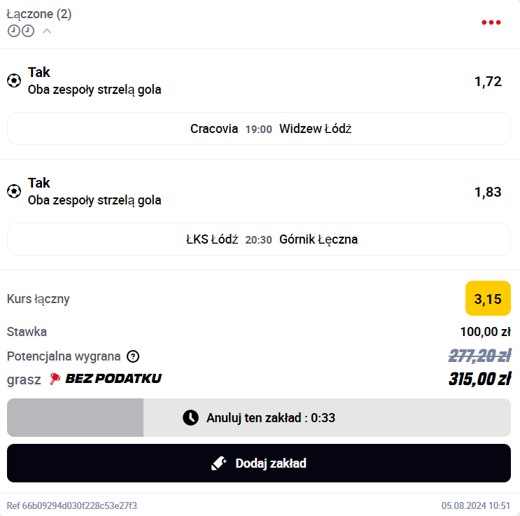 05.08. Betclic Polska