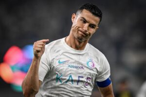 Cristiano Ronaldo po zdobyciu gola