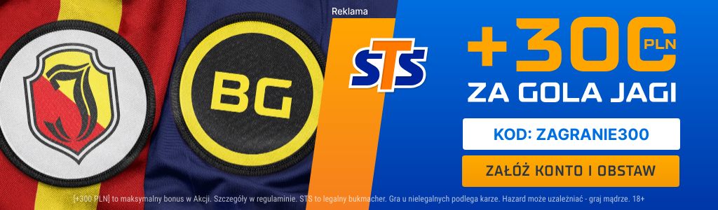 Jagiellonia - Bodo Glimt bonus 300 PLN