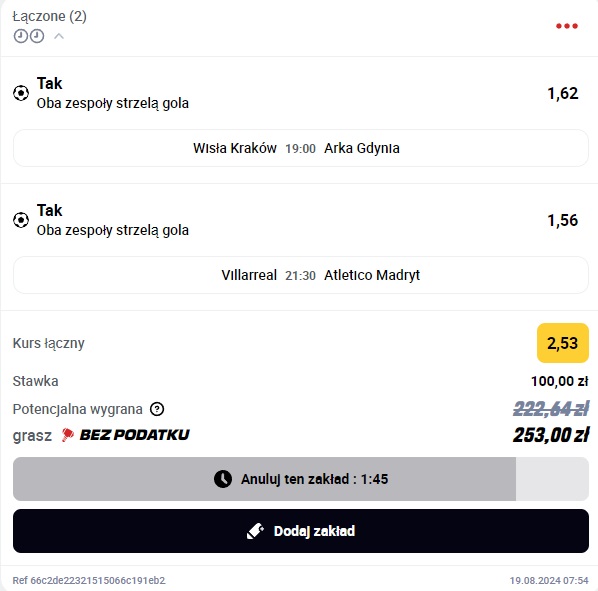 Betclic 19.08.