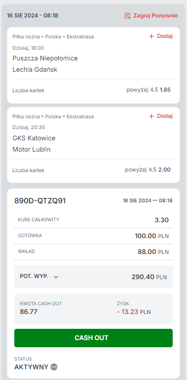 16.08. Superbet kupon