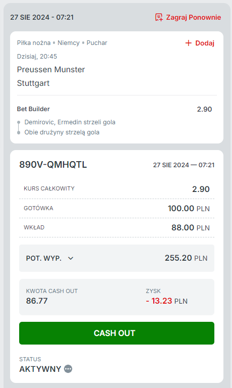 27.08. DFB Pokal