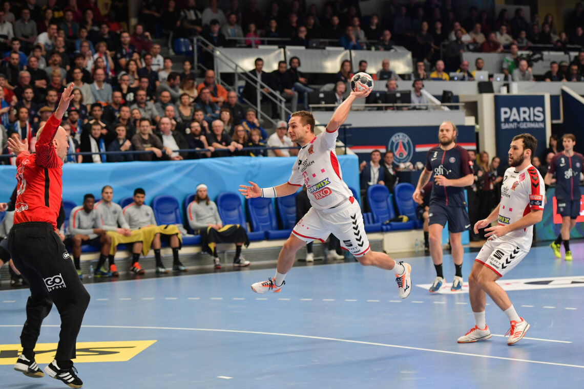 Veszprem - Paris Saint Germain, Liga Mistrzów, 2 kolejka,piłka ręczna