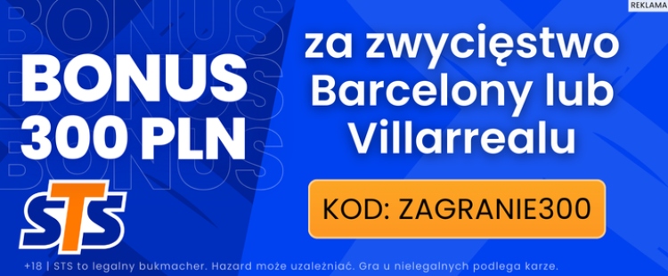 STS baner na Villarreal - Barcelona