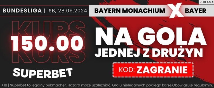 Superbet bonus na Bayern - Bayer