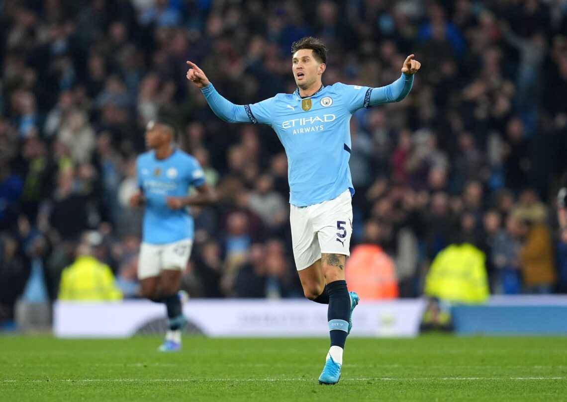 John Stones po zdobyciu gola