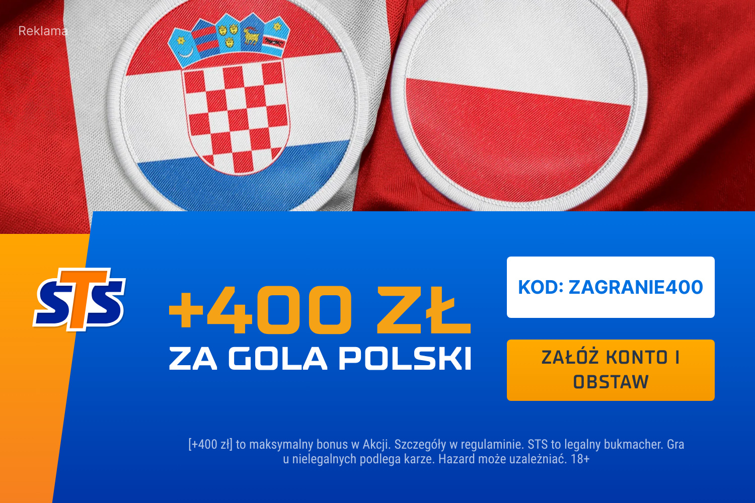 baner STS na Chorwacja - Polska 