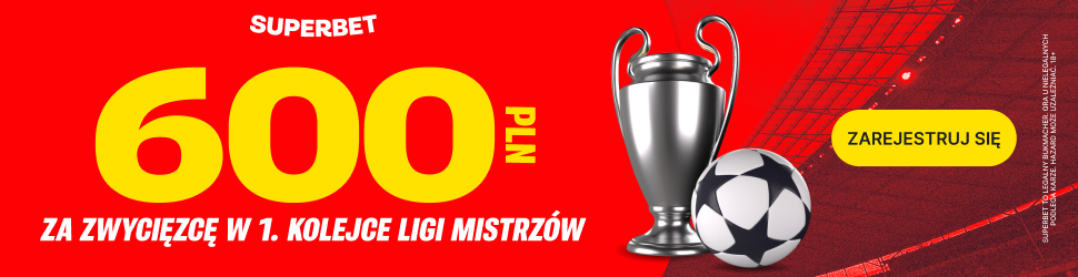 baner na 1. kolejkę LM Superbet