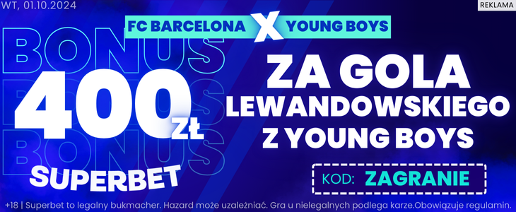 baner na Barcelona - Young Boys 30.09.