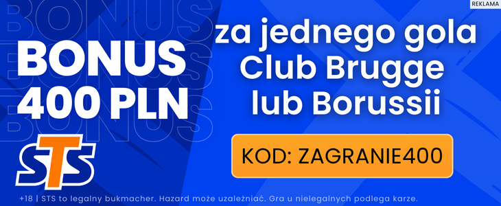 baner STS na Club Brugge - BVB