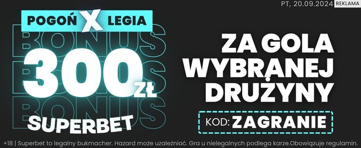 baner na Pogoń - Legia 20.09.