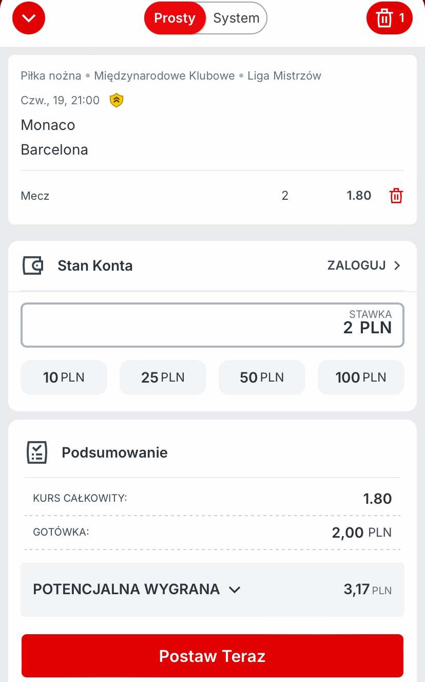 kupon pod zasilacz Superbet