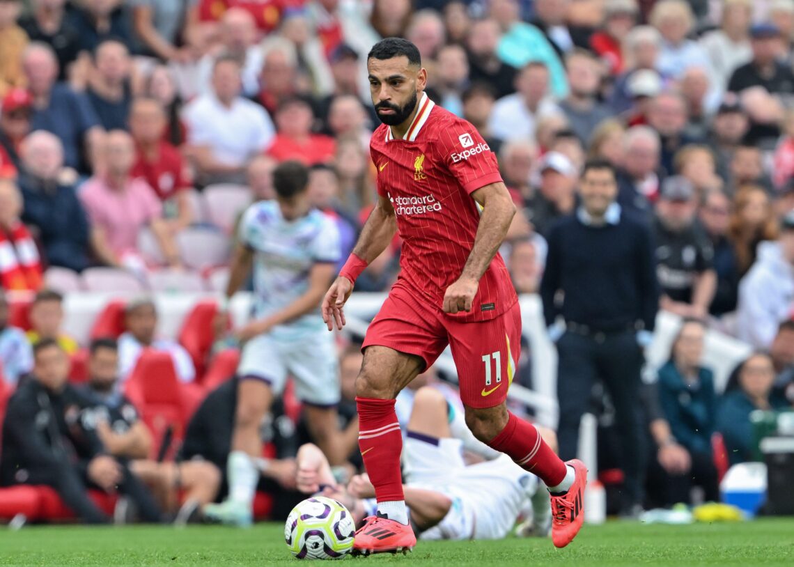 Salah w koszulce Liverpoolu. Fot. Alamy.com