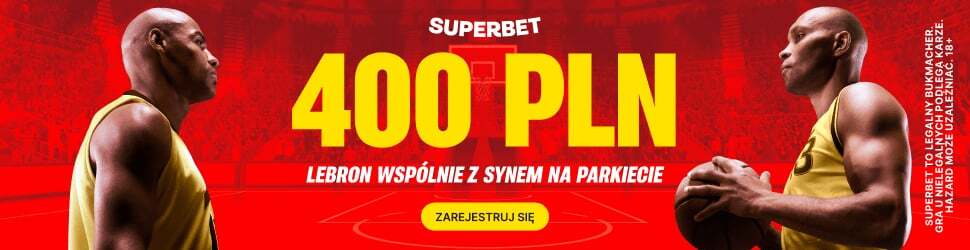 400 PLN bonusu Superbet