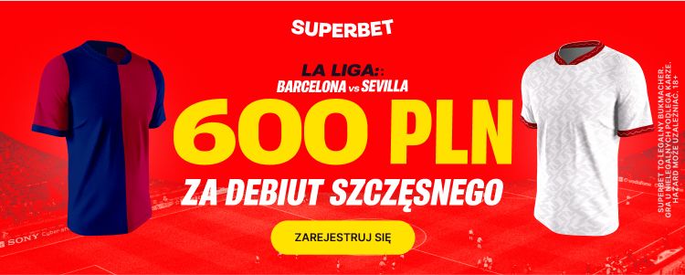 600 PLN za debiut Szczęsnego w meczu Barcelony z Sevillą!