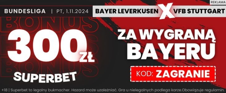 Superbet baner na Bayer - Stuttgart