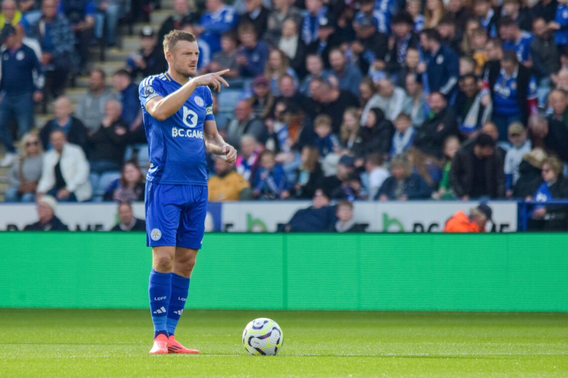 Jamie Vardy wykonujący rzut karny