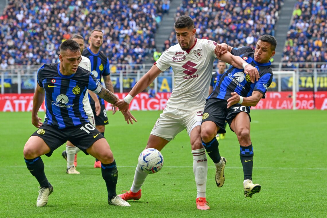 Lautaro Martinez, Alexis Sanchez, Adam Masina