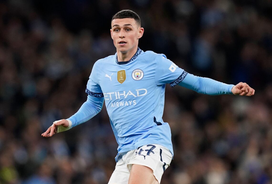 Phil Foden podczas meczu