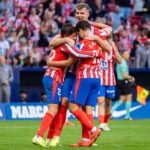 Piłkarze Atletico po zdobyciu gola