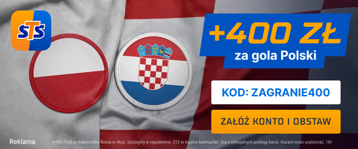 baner na Polska - Chorwacja STS